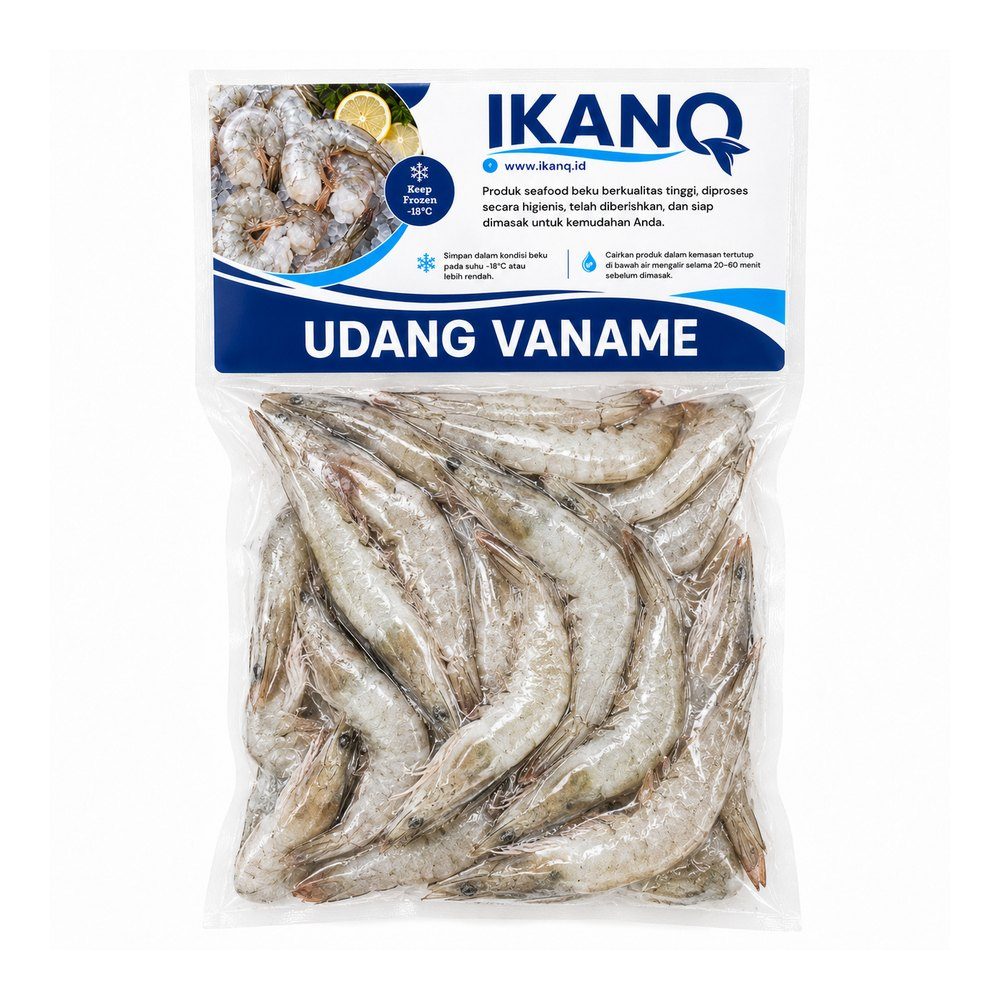Udang Vaname Frozen: Praktis untuk Tumis, Bakar, dan Saus Padang - IKANQ Frozen Seafood