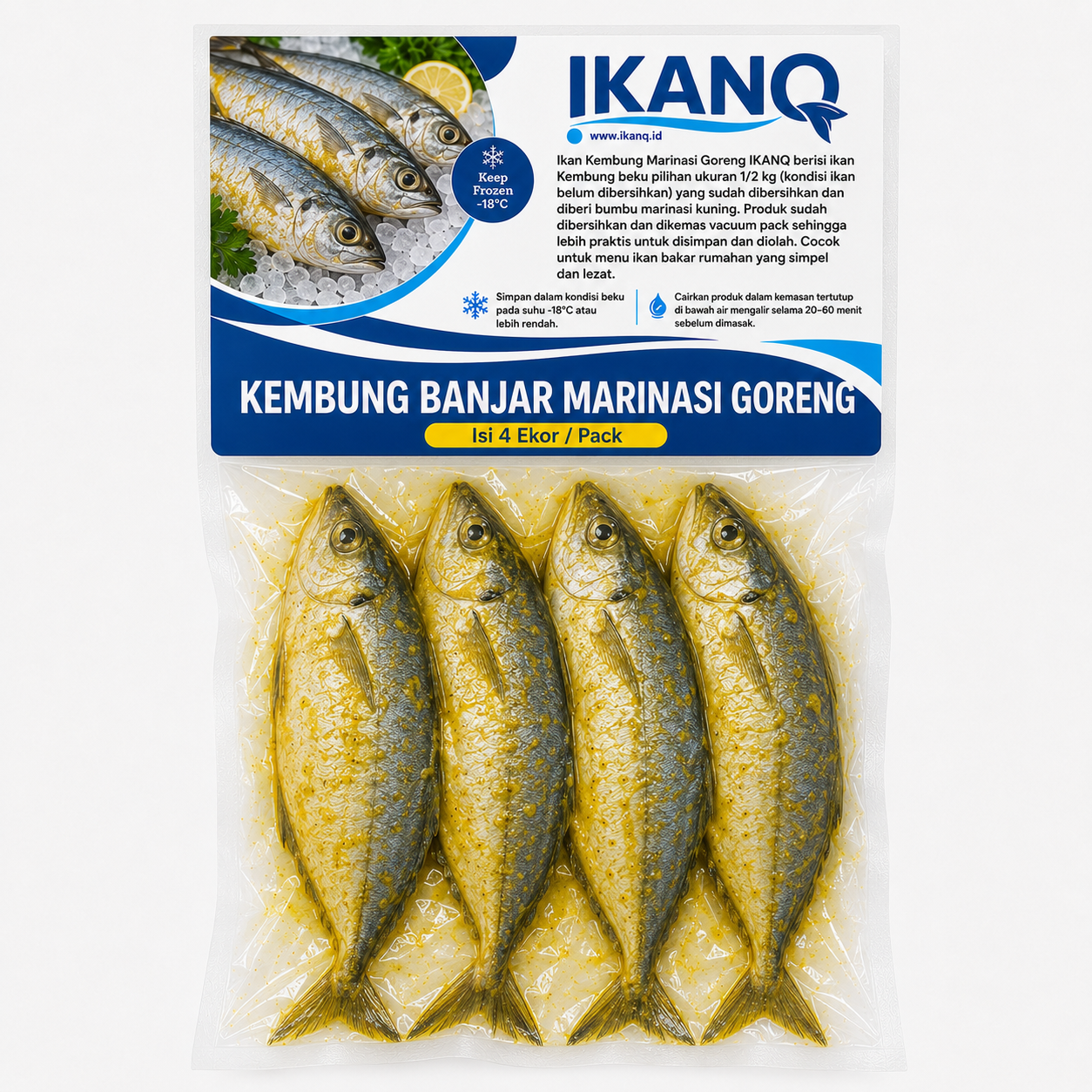 Kembung Banjar Marinasi Goreng