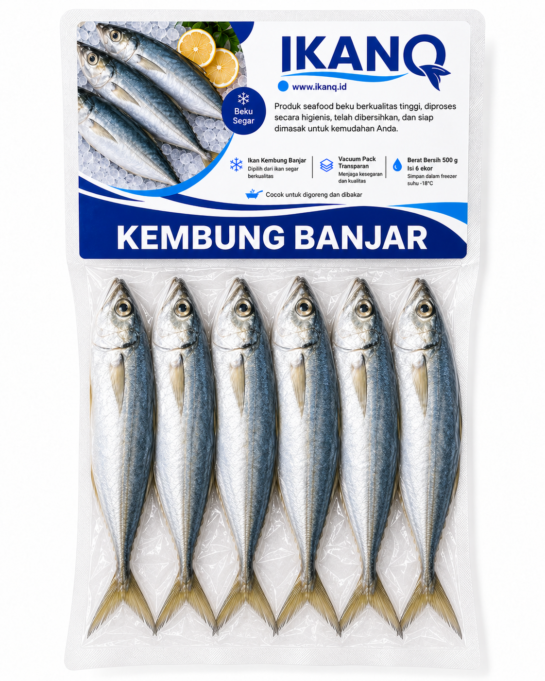 Kembung Banjar 6ekor/ Pack